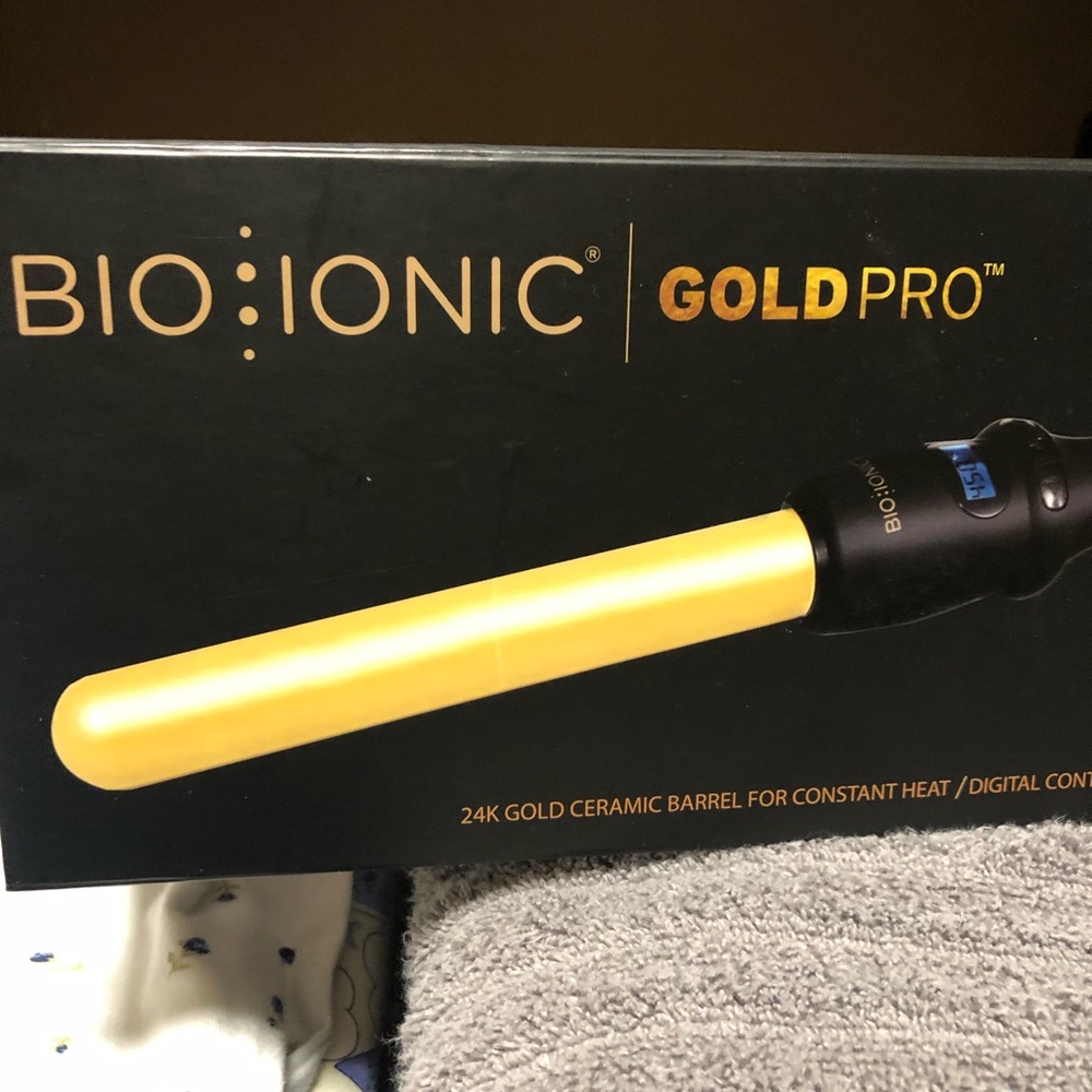 Bio Ionic 1” curling wand